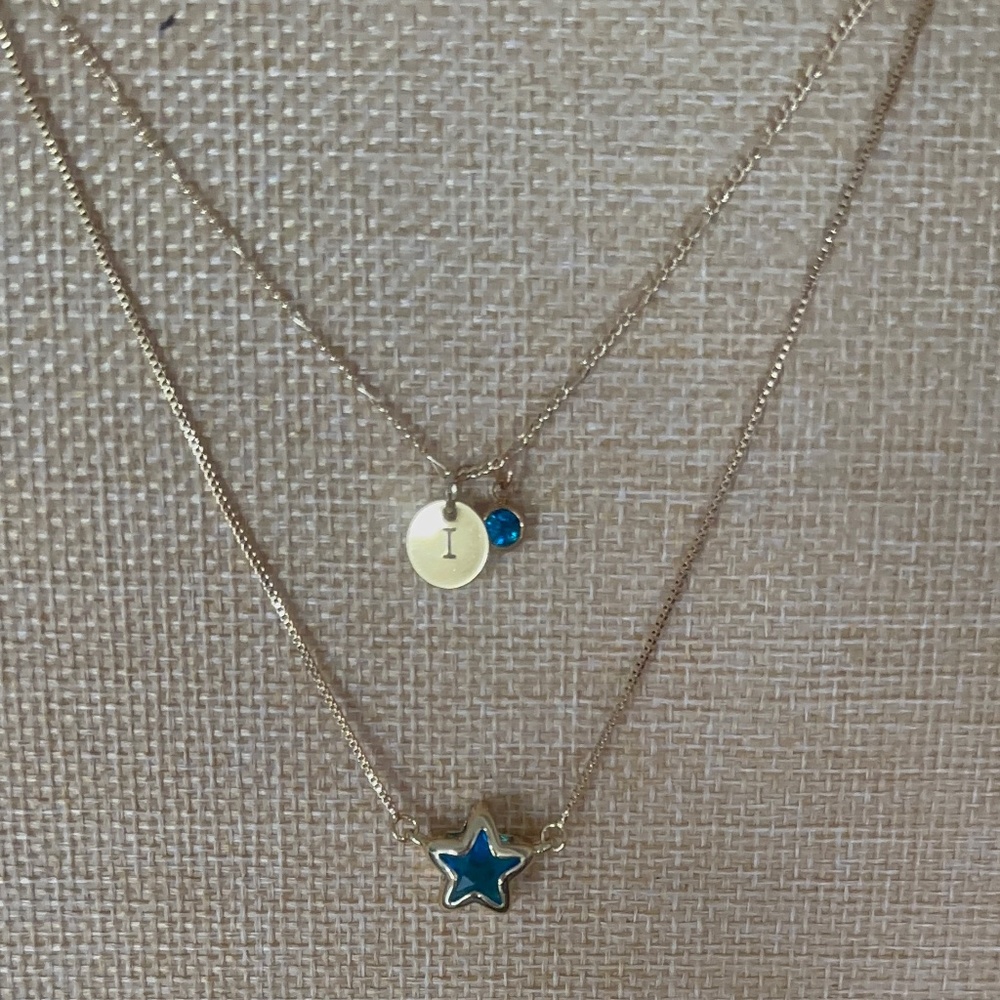 Initial necklaces